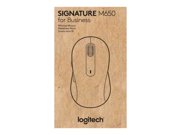 LOGI M650 L Wireless Mouse GRAPHITE