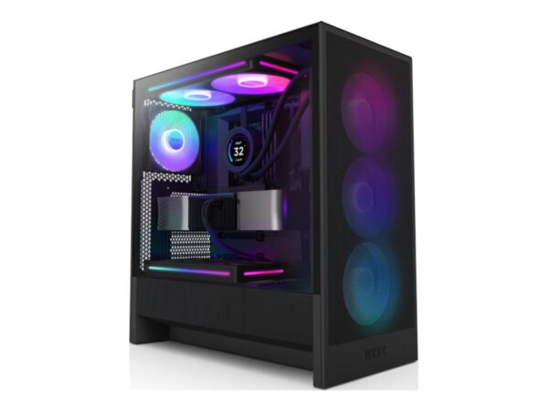 NZXT PC case H5 Flow RGB 2024 black