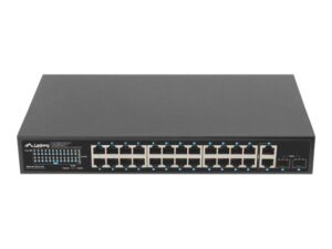 0c150acd-6cda-4fb4-80d5-e828edb11a3d LANBERG switch PoE+ 24x 1GB 2x SFP 250W