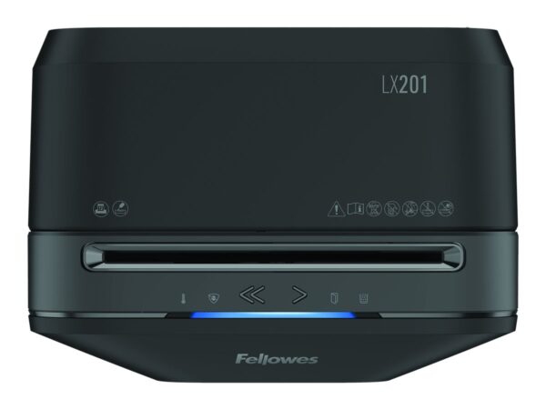 12f565ee-c90d-4f92-9e0c-24a91a792574 FELLOWES Powershred LX201 Micro-Cut Bl