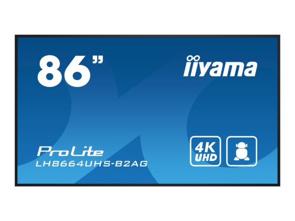 196e4164-cf22-4c79-9ab7-4049176aaf30 IIYAMA LH8664UHS-B2AG 86inch IPS panel