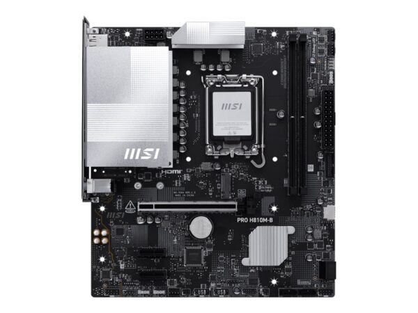 1bb249eb-d814-4869-a0da-02e9662396be MSI PRO H810M-B LGA1851 mATX MB