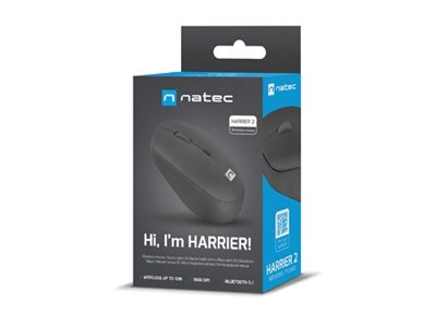 NATEC Wireless mouse Harrier 2 BT 5.1 bl