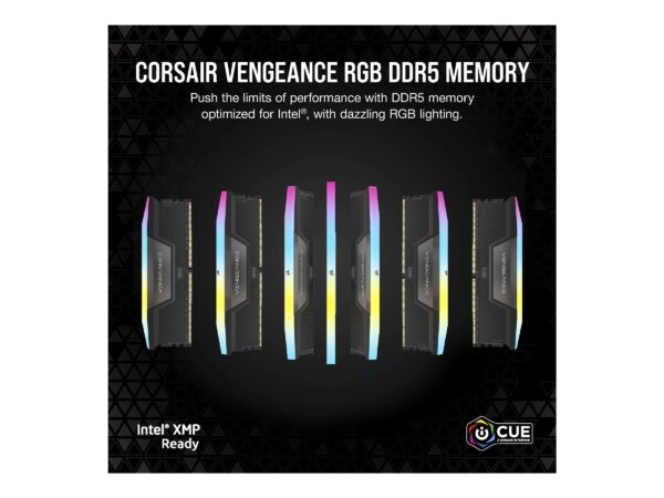 CORSAIR VENGEANCE RGB 32GB 2x16GB DDR5