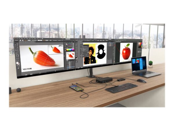 22cc8378-45c6-4a0f-9c43-c5bae2aaac80 I-TEC USB 3.0/C/ TB3 3x 4K Dock PD 100W