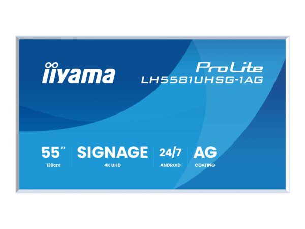 26d2a1f2-4517-4d81-afc7-1c2b90f7d01d IIYAMA LH5581UHSG-1AG 55inch UHD VA ELED