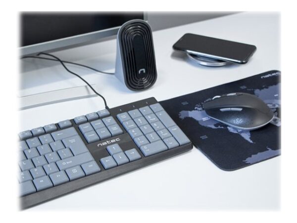 2afec8d1-1755-4273-be91-11d70d0f27b9 NATEC NKL-1507 Keyboard NAUTILUS SLIM