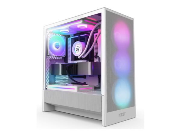 2df76459-0ac2-479c-848f-bc452650f74f NZXT PC case H5 Flow RGB 2024 white