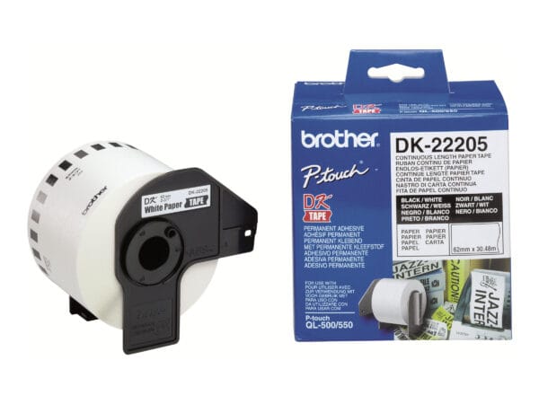 BROTHER DK22205 endless label paper
