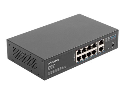 318e56ce-d2b5-4918-b563-f1d1cc894cf3 LANBERG switch PoE 19inch 10-port 100MB
