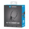 NATEC headset Canary Go with microphone