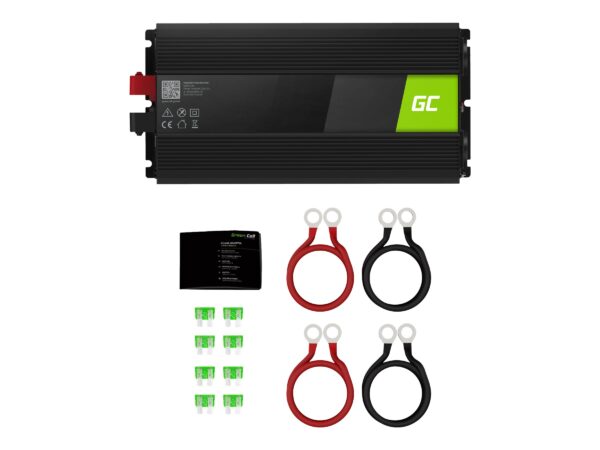 3c74ebd2-f7a9-4114-b401-21cbf39fb4bb GREENCELL Car Power Inverter 24V to 230