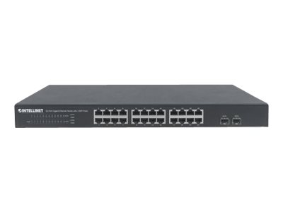 3f28364c-a3ce-4d2d-97c8-48f98e5fc599 INTELLINET 561044 24-Port Gigabit Switch