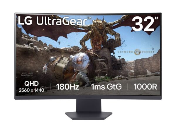 4589cde8-b8d9-47be-8d01-3a7311cf7aff LG 32GS60QC-B.AEUQ 32inch QHD VA 180Hz