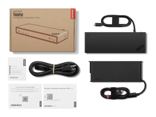 4a1f8715-24fa-4cb8-8257-cf0bf36010bb LENOVO Thunderbolt 5 Smart Dock WS 265W