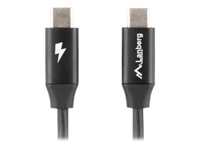 4b6a65e0-1f47-4e4d-b0df-3b420431455d LANBERG USB-C M/M 2.0 cable 1.8m Quick