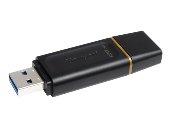 KINGSTON 128GB USB3.2 Gen1 DT Bk+Yellow