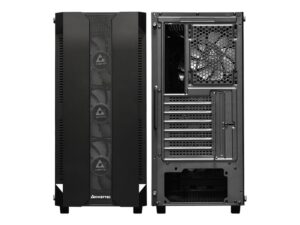 55c195ee-8ed5-4de8-957e-3166c2a23c05 CHIEFTEC Hunter gaming chassis ATX Black