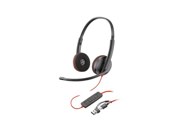 HP Poly BW 3220 Stereo USB-C HS +USB-C/A