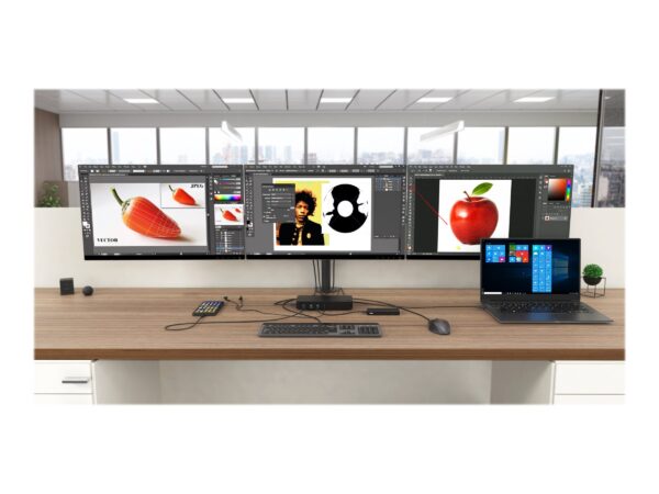5ad660bd-4236-40f0-bc8a-c33f6ceddde8 I-TEC USB 3.0/C/ TB3 3x 4K Dock PD 100W
