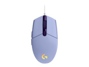 LOGI G203 Lightsync Gaming Mouse LILAC