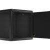LANBERG Wall mount 19i 12U 600x600 black