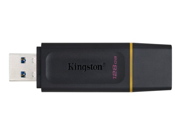 KINGSTON 128GB USB3.2 Gen1 DT Bk+Yellow