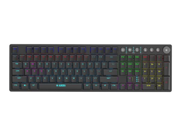IBOX Aurora K-6 LED wired/wireless KB