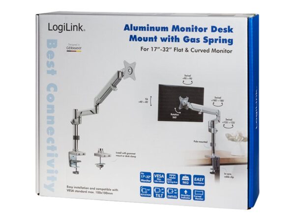 74cab994-ec17-4d11-922f-6010da0578b2 LOGILINK BP0087 Monitor mount 17-32inch