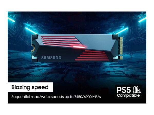 SAMSUNG 990 PRO SSD Heatsink 4TB M.2NVMe