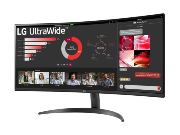 LG 34WR50QK-B.AEU 34inch VA Curved