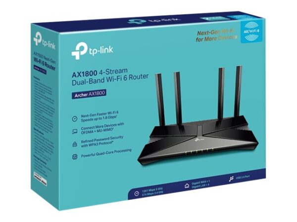 8448da46-efd0-4750-9bbb-0c2cc2d1c39c TP-LINK AX1800 Dual-Band Wi-Fi 6 Router
