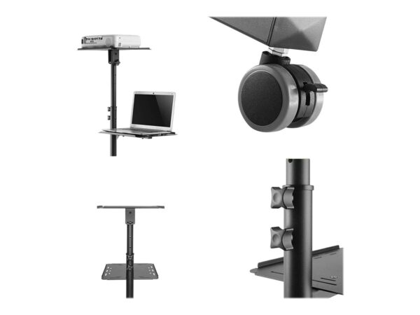 TECHLY Universal Adjustable Trolley