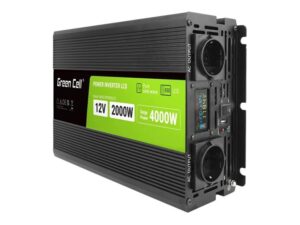 GREEN CELL power inverter 12V-230V 2000W