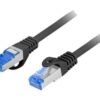 LANBERG patchcord cat.6A FTP 1.5m black