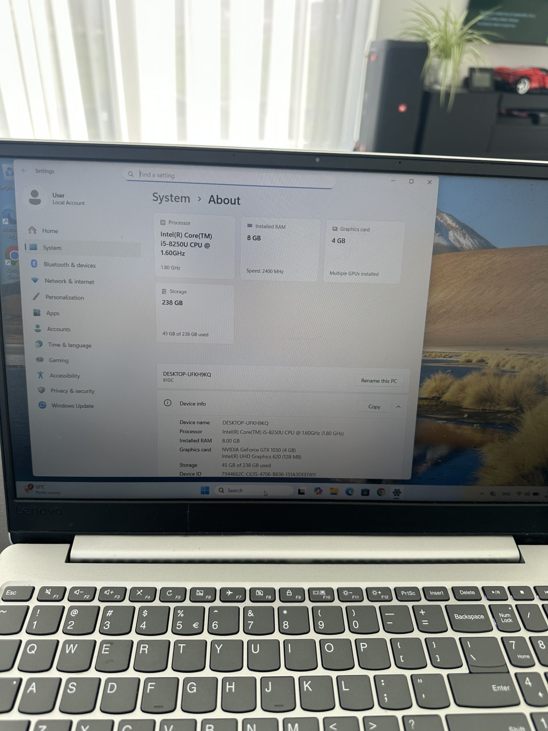Lenovo IdeaPad 330S-15IKB GTX1050 - Image 6
