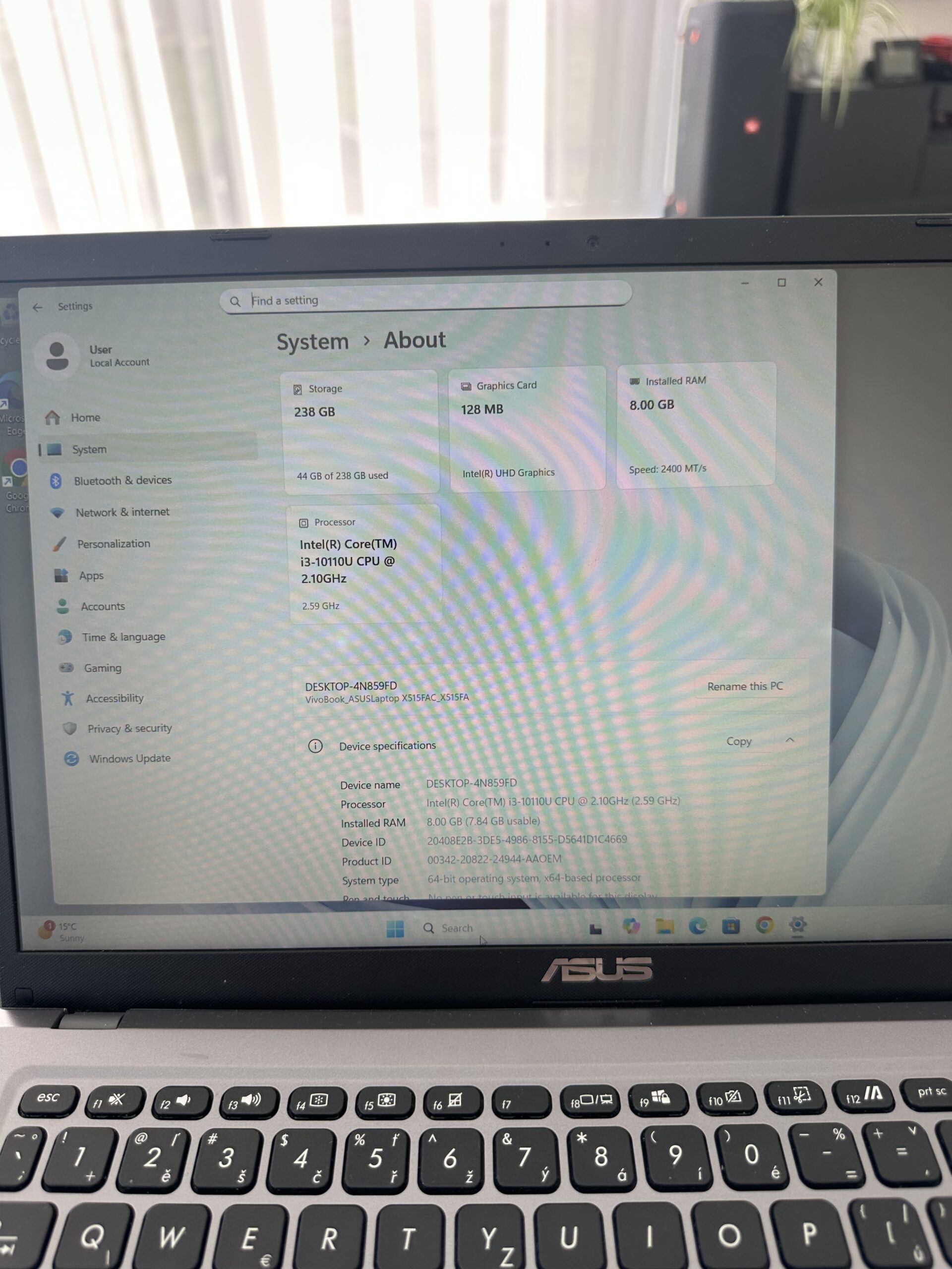 ASUS VivoBook X515F - Image 6