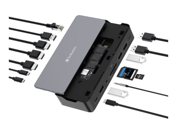 VERBATIM Usb-C Pro Docking Station 15