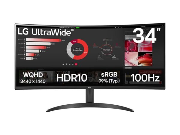 LG 34WR50QK-B.AEU 34inch VA Curved