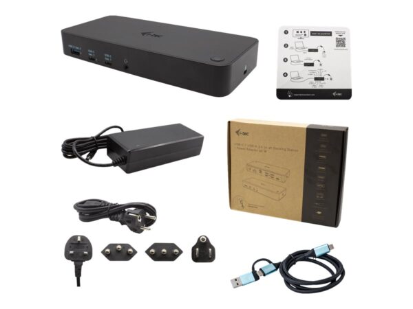 aa3568cc-205d-465a-929e-7e32888a78ee I-TEC USB 3.0/C/ TB3 3x 4K Dock PD 100W