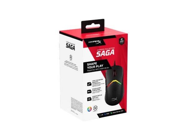 HP HyperX Pulsefire Saga Wired Mouse