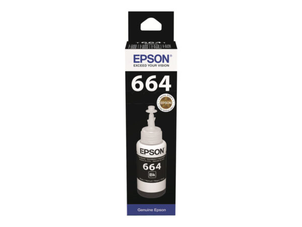 c55afe83-2cf8-4909-adfd-2cbf95eb672a EPSON T6641 BLACK INK BOTTLE 70ML
