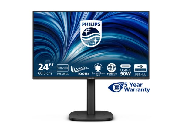 c5f24180-ef39-4362-a116-5586e62feb71 PHILIPS 24inch 1920x1200 100Hz IPS Flat