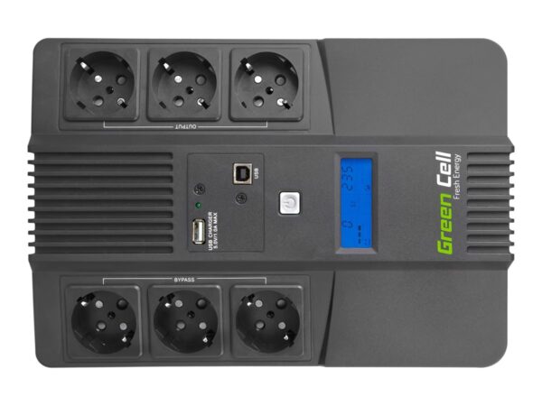 GREENCELL UPS AiO 800VA 480W