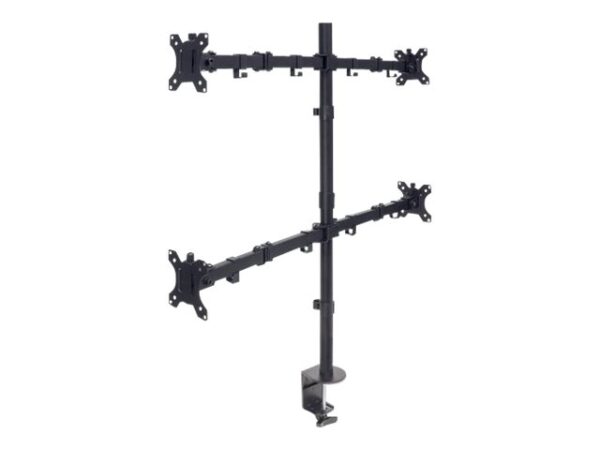 db41b3ba-e2b9-44c0-8df8-ed420b85562a MH Monitor Mount supports 4 LCD Monitors