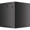 LANBERG Wall mount 19i 12U 600x600 black