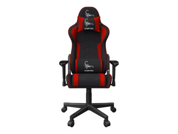 GEMBIRD Gaming chair black/red mesh