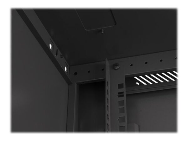 LANBERG Wall mount 19i 12U 600x600 black