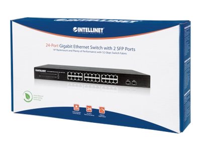 e2c11c12-1f73-4736-a47d-4633822e1a50 INTELLINET 561044 24-Port Gigabit Switch