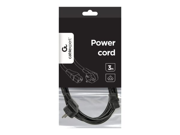 GEMBIRD PC-186-VDE-3M power cord